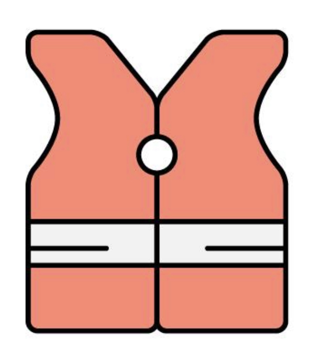 Life jacket illustration