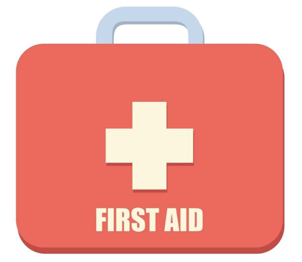First aid kit illustration