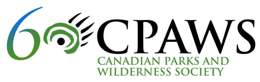 Canadian Parks and Wilderness Society (CPAWS) 60th anniversary logo